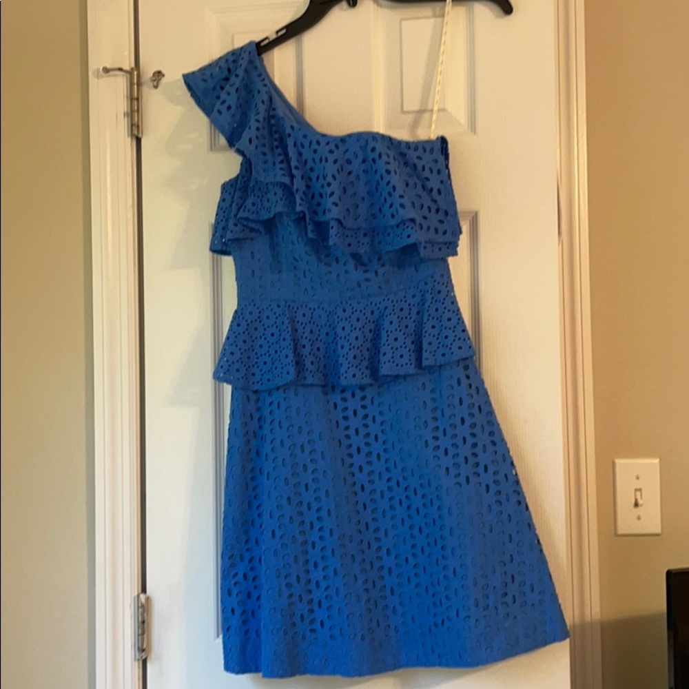 Lilly Pulitzer one shoulder dress